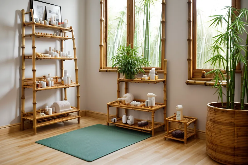 A smartphone showing a photo log of toenail progress next to yoga gear.