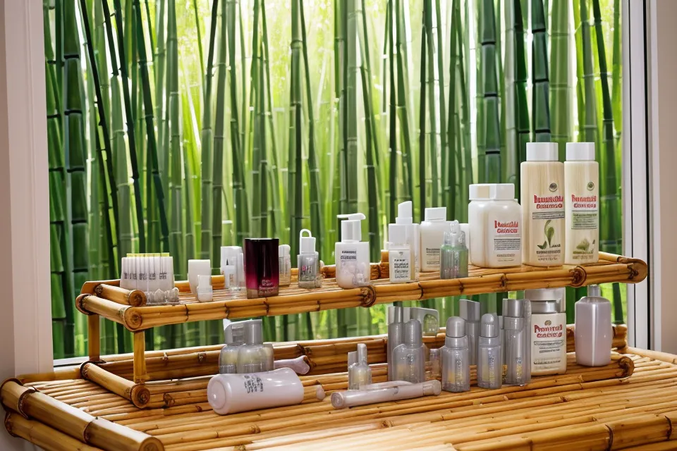 Bottle of Kerassentials nail oil held up to check the applicator brush before buying